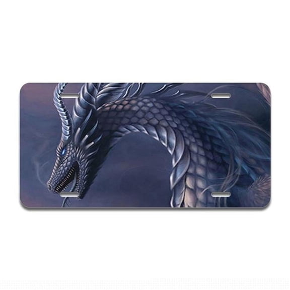 SignMission A-LP-03-185 Aluminum License Plate - Dragon Fantasy