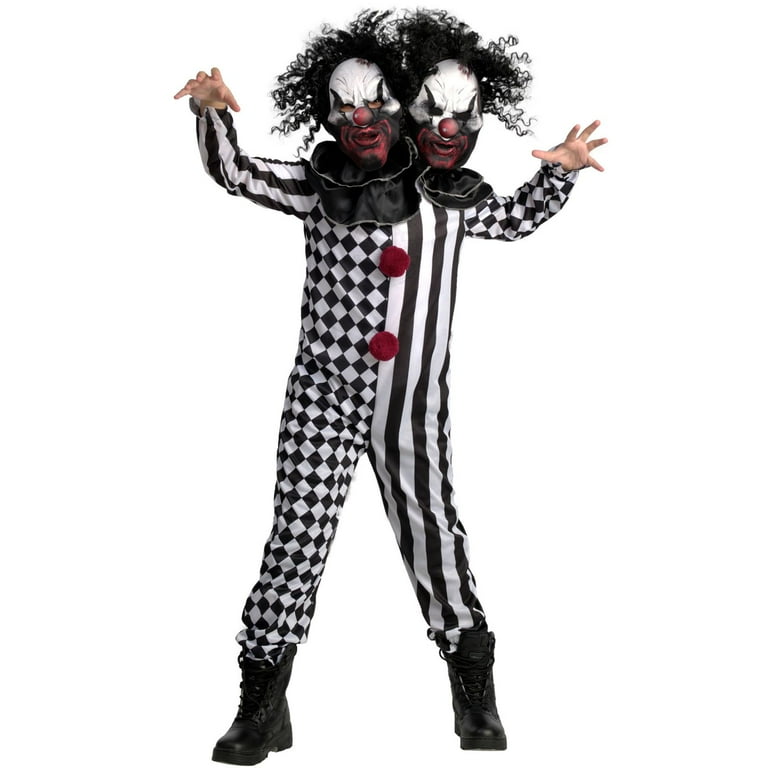 Evil Clown Suit Adult Multi Evil Clown Suit Adult Multi