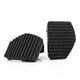 thumbnail image 4 of 1 par de cubiertas de goma para pedal de freno de embrague para Peugeot/Citroen 1007 207 208 301 C3 C4 C5 C6 C8, 4 of 11