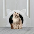 thumbnail image 6 of FIXDONO Cat Door for Interior Door, 8.46" x 7.87" Interior Cat Door Pet Door for Cats, White, 6 of 10