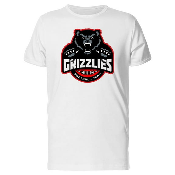Grizzlies Football Team T-Shirt Men -Image by Shutterstock, Male Small
