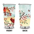 thumbnail image 2 of WIRESTER 20oz Tumbler With Lid Stainless Steel Travel Tumbler, Double Wall Insulated Stainless Steel Coffee Tumbler - Red Cardinal Birds, 2 of 6