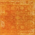 thumbnail image 1 of Unique Loom 3141589 6 x 6 ft. Casino Sofia Square Rug, Orange, 1 of 1
