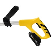Electric Cordless Tiller Cultivator, Extendable Pole, 20V 250RPM, Rechargeable, 3.9in Rototiller for Garden