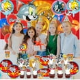 thumbnail image 4 of Tom and Jerry Balloons Party Supplies 6th Big Number Decorations Decor Kit Birthday, 4 of 5