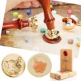 thumbnail image 1 of Cabeza De Sello DIY doce serie del zodiaco sello cabeza Manual cuenta cabeza de cobre regalo Scrapbooking Sywqhk Libre de BPA, 1 of 6