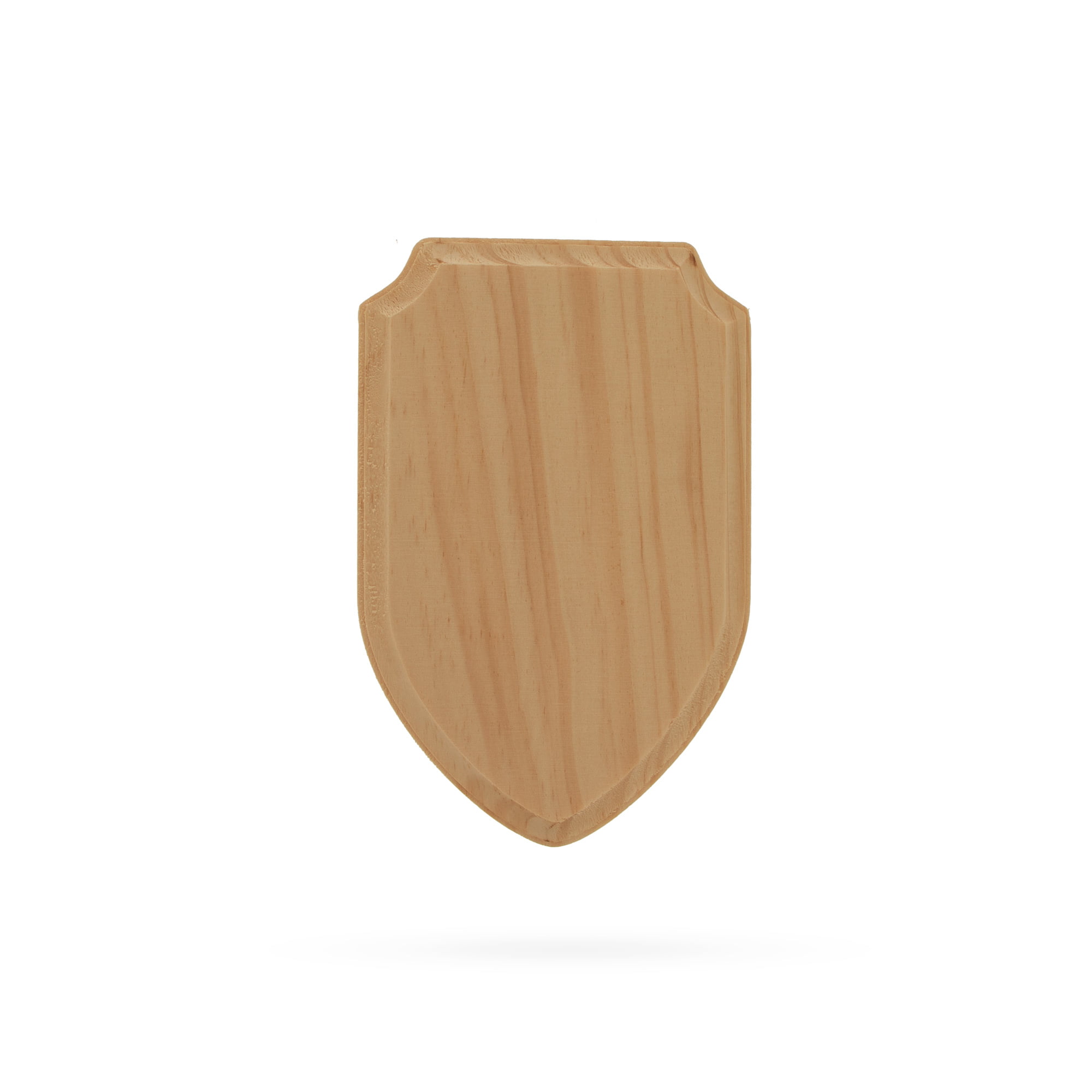 natural  pine wooden shield  plaques