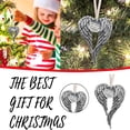 thumbnail image 2 of Rovga Christmas Frame Pendant Memorial Ornament Christmas Ornaments Christmas Tree Decoration Xmas Decor 2022, 2 of 6