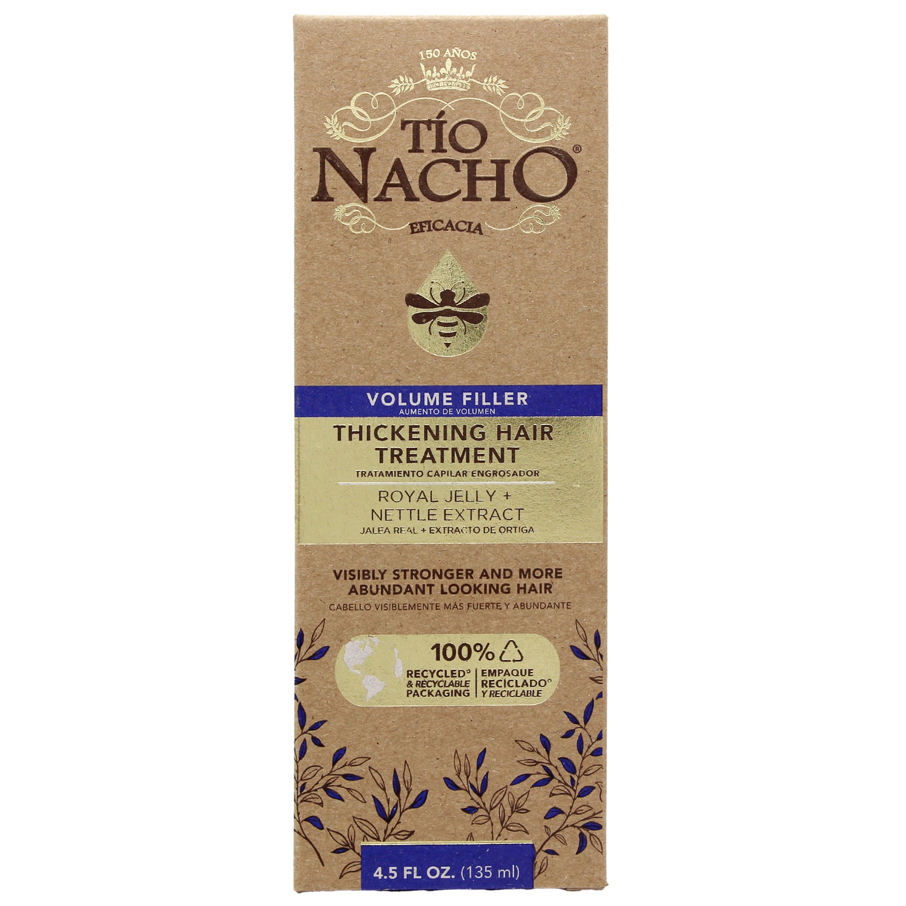 (2 pack) Tio Nacho Volume Thickening Treatment with Royal Jelly + Rosemary Extract, All Hair Types, 4.5 fl oz