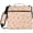 Small Blue and Orange Flowers, variant on Zipper Binder with Shoulder Strap 2 inch 3 Ring Waterproof File Folder Organizer Bag 500 Sheet Small Blue Floral Pattern