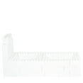 thumbnail image 1 of EverBlock Single Bed Frame with Headboard Kit | 3’ x 7’ x 3’ 7” | Modular Bed, Frame & Headboard | Giant Building Blocks | Easy to Connect & Reuse | Indoor & Outdoor Use | White, 1 of 1