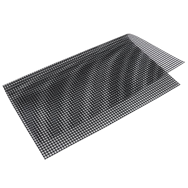 Peahefy Food Grade Non‑Stick Grid Sheet Multifunctional Barbecue Grid Mat for Barbecue Outdoor,Grid Grilling Mat,Barbecue Tool
