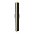 thumbnail image 1 of CWI Lighting Malibu LED Integrated Black Outdoor Wall Light, 1 of 8