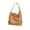 brown, variant on Suede Handbag for Women - Vintage Lamb Wool Soft Plush Top Handle Large Capacity Shoulder Tote Bag