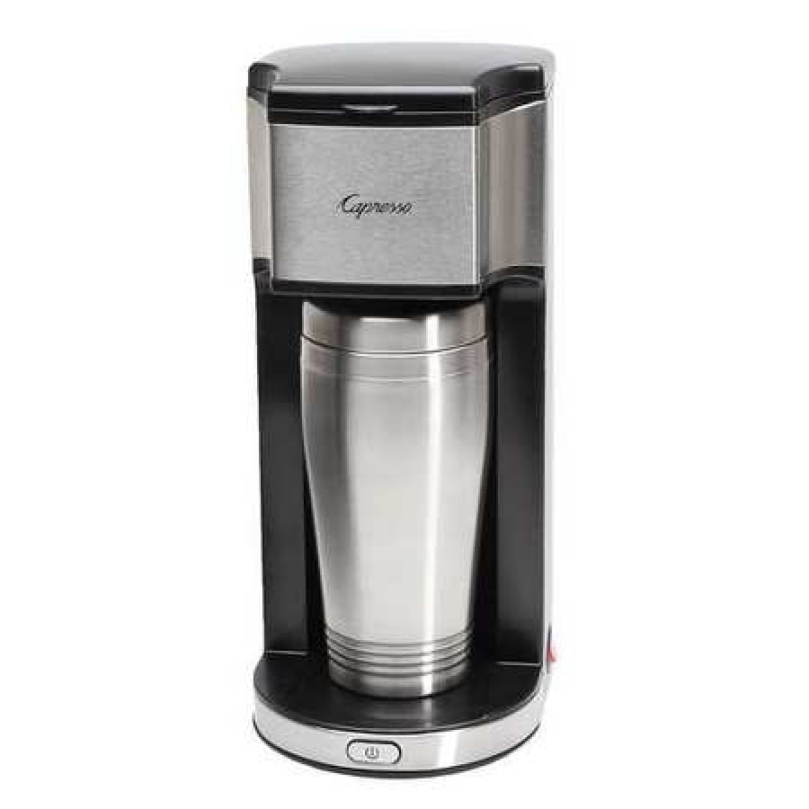 CAPRESSO 425.05 Stainless Single 16 oz Personal Coffeemaker Walmart
