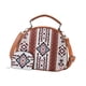 thumbnail image 4 of Bolso de mano con estampado bohemio para mujer, de lona, ​​único y práctico, para oficina. Blanco beige, 4 of 9