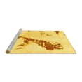 thumbnail image 2 of Ahgly Company Machine Washable Indoor Rectangle Abstract Yellow Modern Area Rugs, 7' x 10', 2 of 4