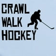 thumbnail image 2 of CafePress - Crawl Walk Hockey Body Suit - Baby Light Bodysuit, Size Newborn - 24 Months, 2 of 4