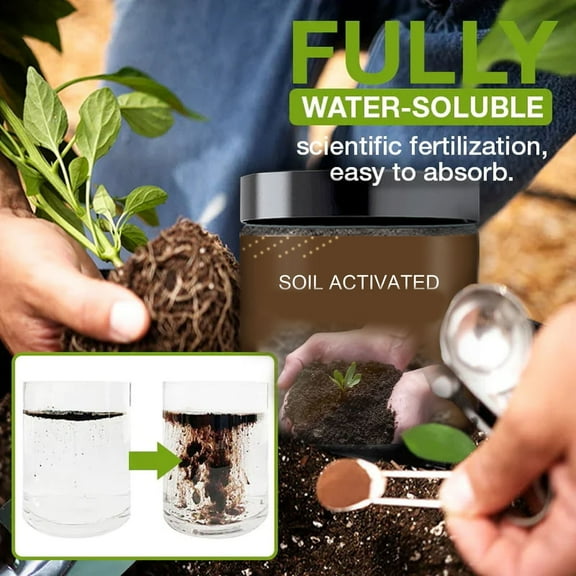 Yooshoverk Soil Activator 100g Enhances Growth Prevents Compaction Garden Planting