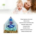 thumbnail image 4 of Pyramide Orgone, Pyramide de Méditation en Résine de Chakra pour Énergie Positive, 4 of 8