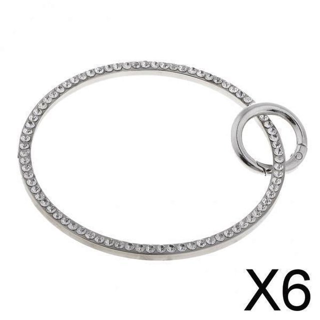 Asas de Metal Soledad 3 Piezas con Juntas Tóricas de Resorte para Hacer Bolsos