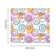 thumbnail image 3 of Sikiie Donuts and Coffee tapestry wall hanging home decor for bedrooms, living rooms, dorms 60x51in, 3 of 6
