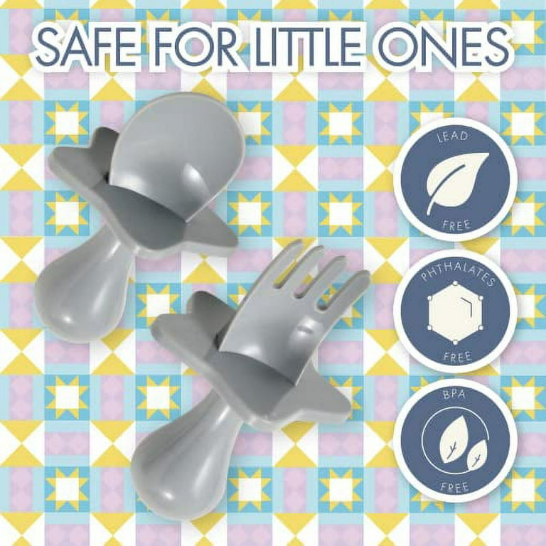 Baby Mini Utensils Anti-drop Tableware Heat-Resistant for 6-12 Month  Anti-Choke for Infant Toddler - AliExpress