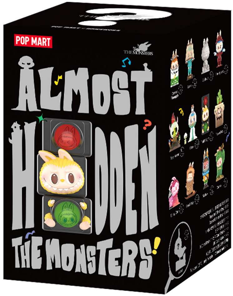 POP MART The Monsters Almost Hidden Series Figures, 17cm, Secret