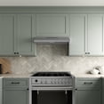 thumbnail image 3 of Streamline 30 in. Vinadio Convertible Undermount 80 CFM Range Hood in Brushed Stainless Steel with Mesh Filters, Push Button Control, LED Light, 3 of 15