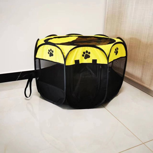 Factory spot direct foldable pet octagonal cage cat delivery room pet octagonal fence pet octagonal tent