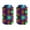 Abstract Colorful, variant on 2 Pieces Can Cooler Sleeves Insulated Collapsible Beer Sleeve Lemon Fruits Plaid Lattice Can Cooler Sleeve for Energy Drink & Beer
