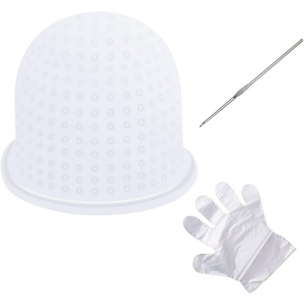 AirSMall Silicone Highlight Caps Hair Coloring Cap Salon Dye