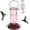 Pink, variant on Glass Hummingbird Feeders for Outdoors, 16 OZ Pink Hummingbird Feeder with 4 Bee Guard Feeding Ports & Built-in Ant Moat, Humming Bird Feeder, Gifts for Women Mom,1 Pack