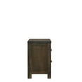 thumbnail image 2 of New Classic Furniture Blue Ridge Solid Wood Bedroom Nightstand in Rustic Gray, 2 of 5