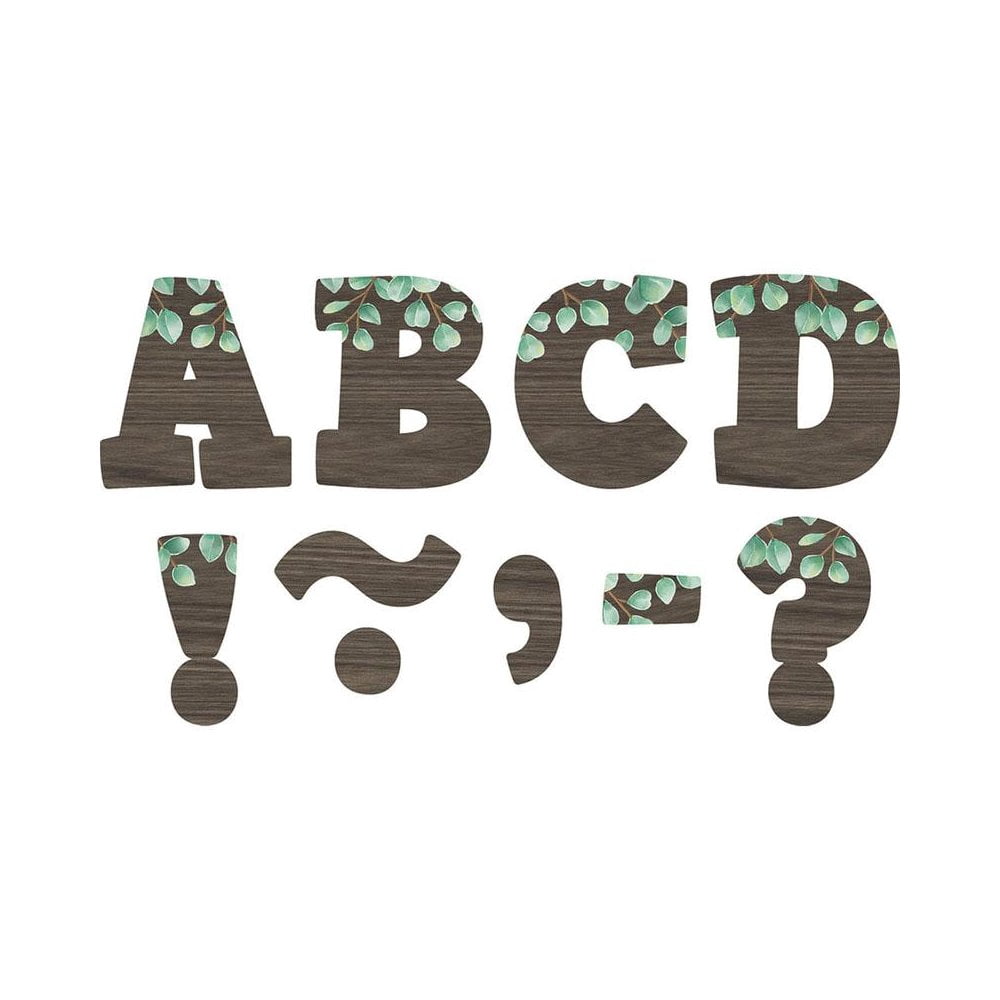 Teacher Created Resources Eucalyptus Bold Block 3" Magnetic Letters