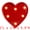 Red, variant on Unique Bargains Small Heart Marquee Light Up Sign LED Heart Lamp Pink 6.5" x 1" x 5.9"