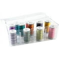 thumbnail image 3 of The Quilted Bear 19 Spool Acrylic Sewing Thread Storage Box, 3 of 6