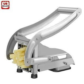 Fstcrt Electric French Fry Cutter, Professional commercial and household  french fries cutter, potato slicer with 1/2Inch & 3/8Inch blade, Electric