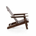 thumbnail image 3 of Greemotion Elk Foldable Adirondack Chair - Dark Brown, 3 of 8