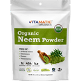 thumbnail image 2 of (2 pack) Vitamatic Certified USDA Organic Neem Leaf Powder 1 Pound (16 Ounce), 2 of 5