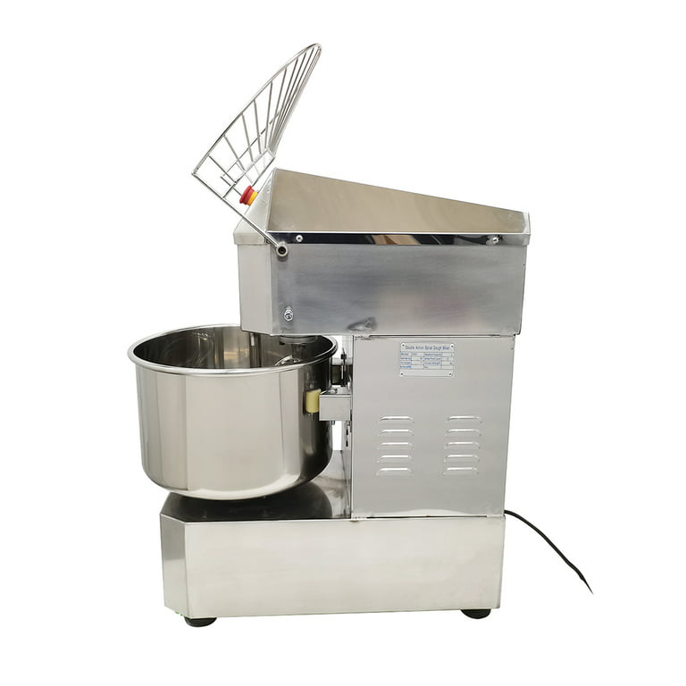 INTBUYING Electric Dough Mixer Kneading Machine with 10L Stainless