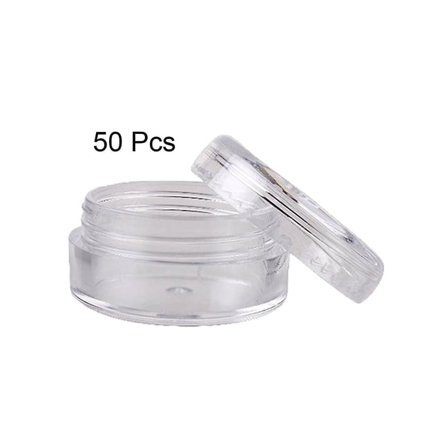 Envases Portátiles para Muestras de Cosméticos YONGSHENG Tarros de Plástico 5 Gramos 50 Unidades