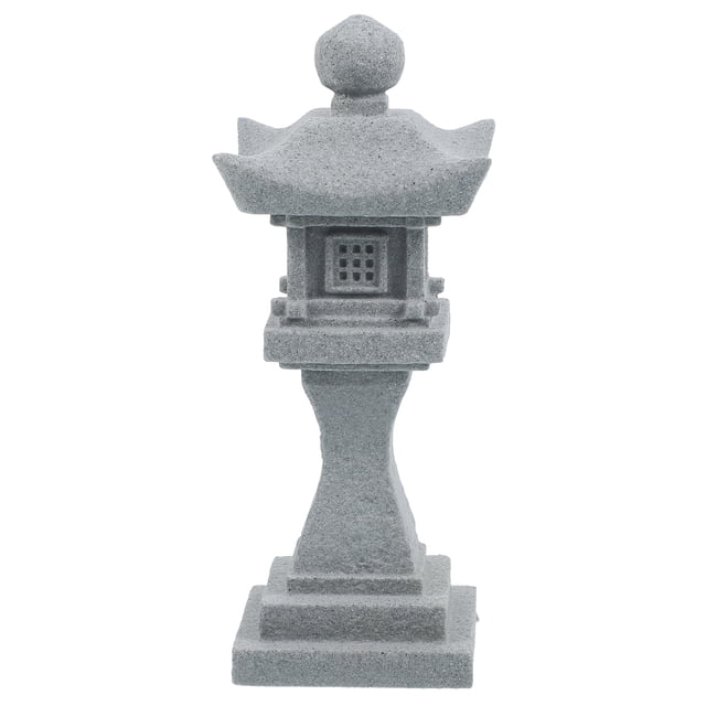 Linterna de Pagoda japonesa, Mini estatua, jardín Zen, Micro paisaje, Pagoda, pecera, decoración del pabellón