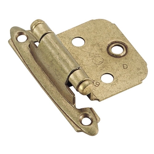 Amerock BP3429BB 2-3/4" Burnished Brass Self-Closing Cabinet Hinge