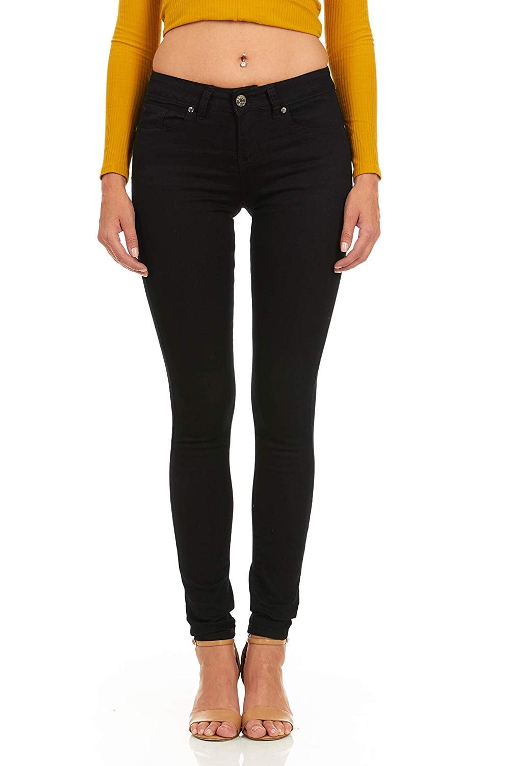 walmart plus size black jeans