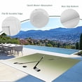 thumbnail image 3 of Outdoor Rug 3x5 ft Hockey Player Outdoor Large Area Rug Non Slip Rubber Sports Ground Gradient Green Front Door Mat RV Rug Camping Carpet Patio Outdoor Rugs for Backyard Balcony Deck Porch Indoor, 3 of 9