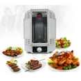 thumbnail image 2 of NutriChef Vertical Countertop Rotisserie Rotating Oven - White, 2 of 8