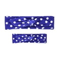 thumbnail image 2 of MSJUHEG Headbands,Tie Headband,Wire Headband,Boho Bandeau,Thick Headbands,Women&Soft Parent Child Two Headbands Stretchy Hair Workout Yoga Sport Headbands Blue One Size, 2 of 4