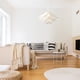 thumbnail image 2 of Lámpara de rompecabezas de diseño de loto - Pantalla de luz de montaje de bricolaje - Decoración de luz flores sala de estar dormitorio - Lámpara de suspensión o de pie - blanco Ormromra, 2 of 4