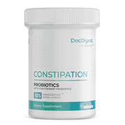 IBS Constipation Relief Probiotics - IBS-C Constipation Treatment, Men and Women, Once Daily, DocDigest by Design